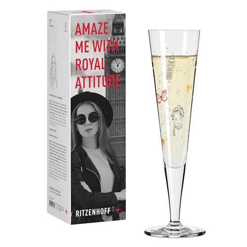 Flûte à Champagne Ritzenhoff Idée Cadeau Verre Édition Londres 200ml - 3