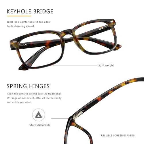 Image of Vintage Square Progressive Multifocal Presbyopic Glasses, Photochromic Gray Sunglasses for Men Women Readers (Amber,+0.00 /+3.00 Magnification)