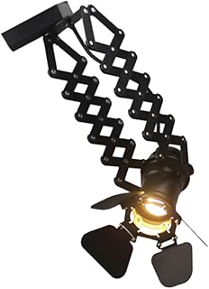 VALICLUD LED Spotlight Go Ajustable para Tiendas Foco Metálico Negro Pequeño Luz Blanca para Interiores y Pasillos Lámpara de Pared Resistente y Fácil de Instalar