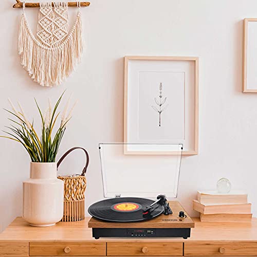 PRIXTON Studio – Tourne Disque Vinyle Vintage – Lecteur de Vinyle et de Musique Via Bluetooth USB, Carte SD et Radio – 2… - Les Beatles, Paul McCartney, John Lennon, RIngo Starr, George Harrison PRIXTON Studio - Tourne Disque Vinyle Vintage - Lecteur de Vinyle et de Musique Via Bluetooth USB, Carte SD et Radio - 2… – Image 7