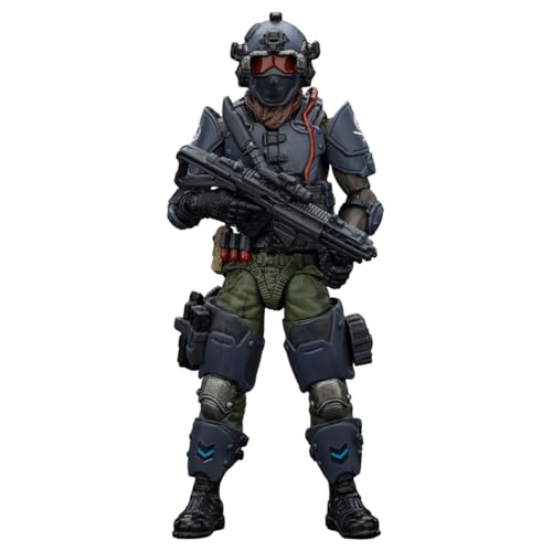 JOYTOY Action Figure 1/18 Dark Source Stellar Scar Assault Team Ghostmanganese Collection 15Age+ Models Birthday Gifts