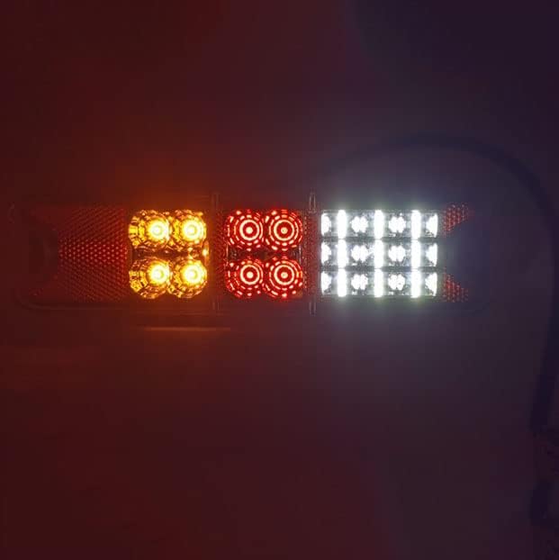 10-80V IP67 Led Forklift Tail Lights Rear Stop Lights Reverse Light for Linde Forklift for Heli for Hangcha Forklift Parts 2Pcs,Single