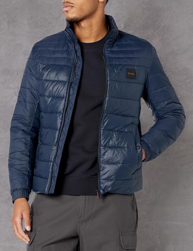 BOSS Men's Lightweight Nylon Insulated Puffer Jacket3