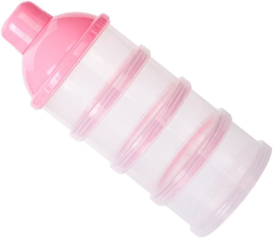 High Capacity Milk Powder Box Formula Dispenser Safe Material Stacking Snack Storage for Feeding Travel