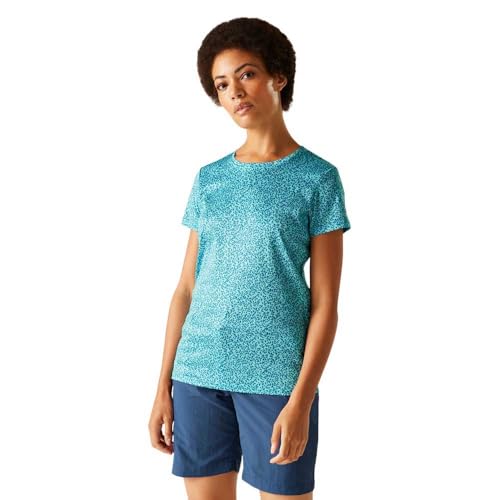 Regatta Fingal Edition - Camiseta para mujer, Hoja azul Aruba, 36