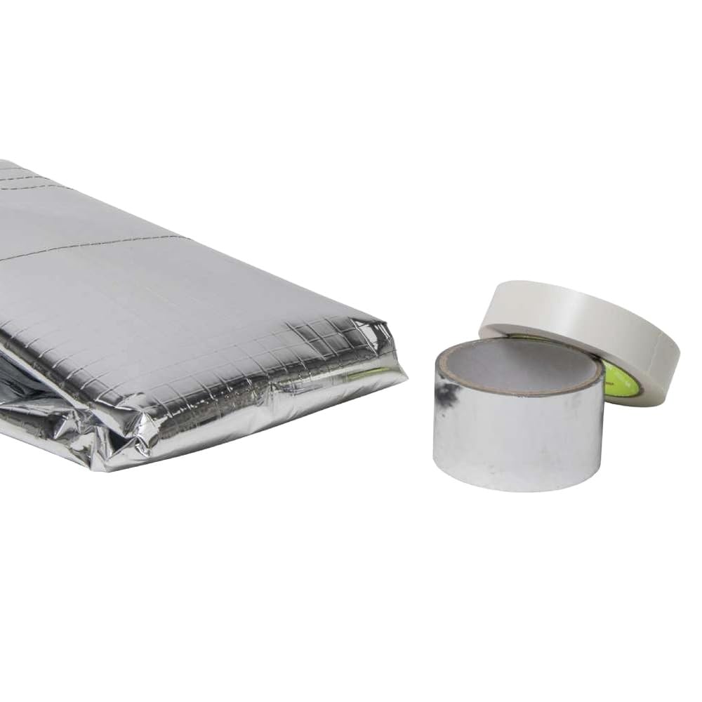 WERKA PRO Isolant 4 Couches pour Ballon d'Eau Chaude - Efficacité Énergétique - Ø 300 Litres - 1,60 x 2 m - Protection Thermique Renforcée - Installation Facile