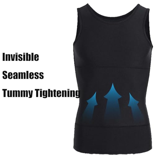 FSXZA Selure Shaping Tank 2.0 Men, Selure Wear Compression Shirt, Compression Sleeveless Tank Top Men Build A Toned Body4