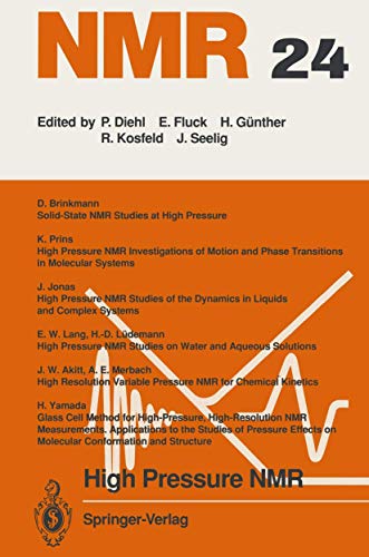 High Pressure Nmr: 24 (Nmr Basic Principles and Progress) view 2