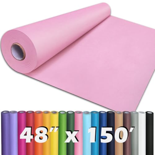 Light Pink Kraft Paper Roll 48" x 150' – PH PERKHOMY