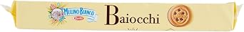 6 x Mulino Bianco Baiocchi Chocolate Cookies Cake with Chocolate 336 g Multi Pack Snack