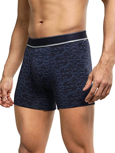 Image of Jockey US52 Men's Super Combed Cotton Printed Brief with Ultrasoft Waistband
