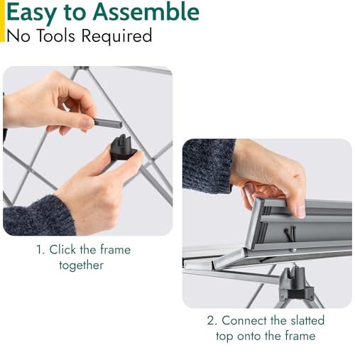 Trail Camping Table Folding Lightweight Aluminium Frame and Roll Up Top With Compact Carry Bag (H31cm x W34cm x L37cm) - Image 5