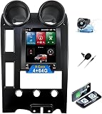 8-Core [4+64G] Car Radio for Hummer H2 2002-2007, 9.7' Android 12 Wireless Tesla-Style Touchscreen Car Stereo Head Unit, GPS Navigation/Carplay/Android Auto/,Mirror Link/Bluetooth 5.0/AM/FM (4GB+64GB)