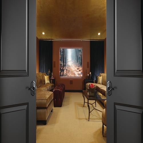 Image of SCHLAGE SCHLAGE Lever with Camelot Trim Non-Turning Lock in Matte Black - Right Handed - F170 ACC 622 CAM RH