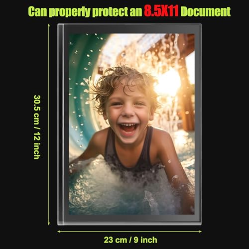 Self Sealing Laminating Pouches: Easy 60-Seconds No Heat Laminating Sheets, 20 Pack, 5 Mil Thickness, Letter Size Self Laminating Pouches - Thumbnail 2