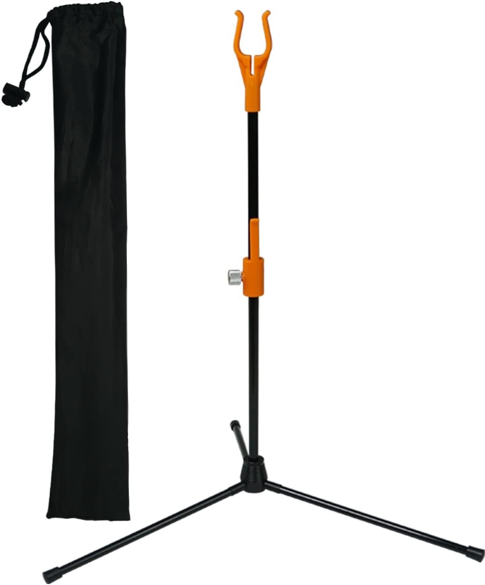 Longbowmaker Archery Stand - Recurve & Compound Bow Rack Holder - 48cm Height