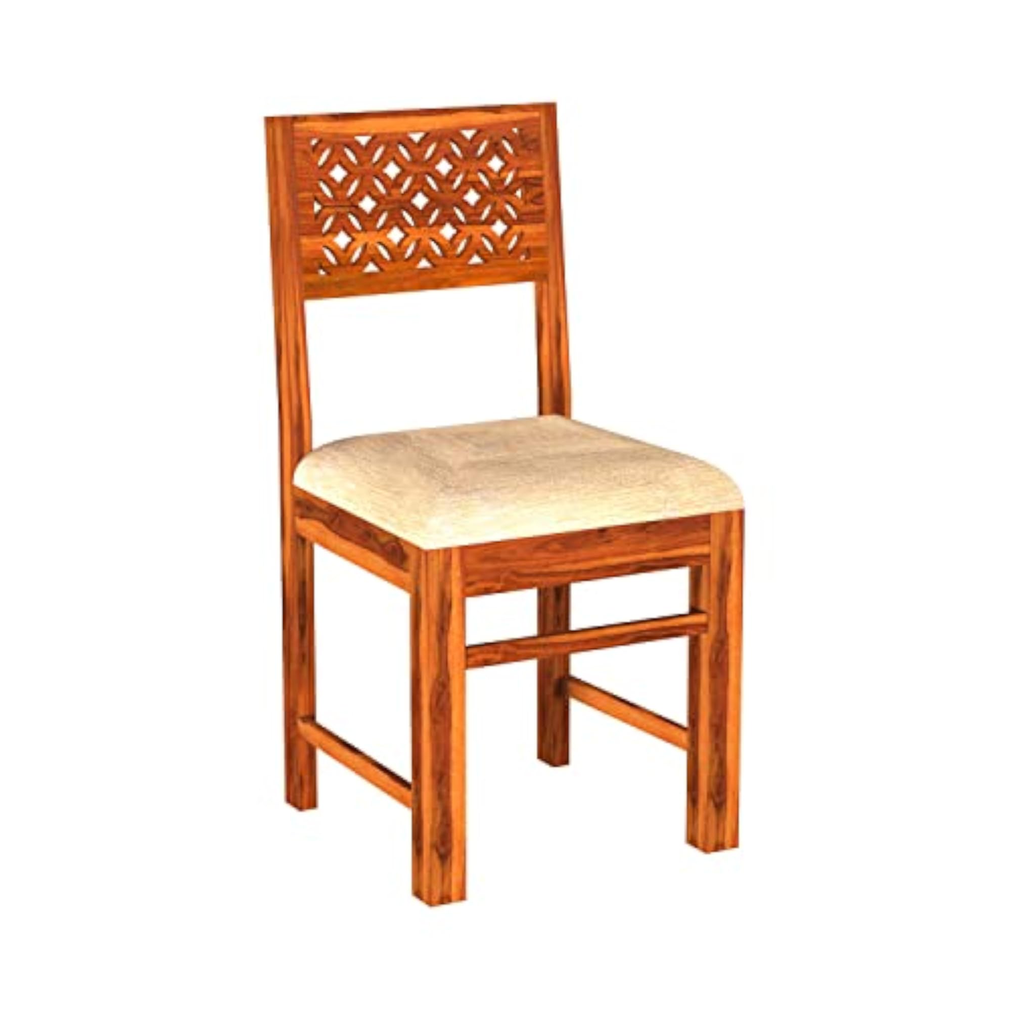 Premium Sheesham Wood Dining Table with 2 Chairs Set