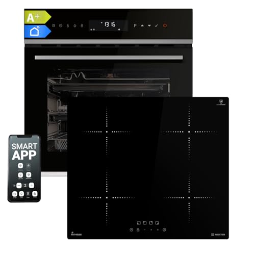 KKT KOLBE | Autarkes Herdset | 60cm Einbaubackofen EB8317HC | 59cm Induktionskochfeld IH85900RL | Drehspieß | Air Fry Gitterrost | Pizzafunktion | Grill | Umluft | Heißluft | Timer | SET8317HCIH859RL KKT KOLBE | Autarkes Herdset | 60cm Einbaubackofen EB8317HC | 59cm Induktionskochfeld IH85900RL | Drehspieß | Air Fry Gitterrost | Pizzafunktion | Grill | Umluft | Heißluft | Timer | SET8317HCIH859RL