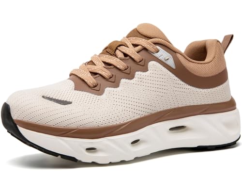 RGTYEK Womens Slip On Walking Shoes Cushioning Non Slip Work Fashion Sneakers Breathable Comfortable Workout Running Tennis Gym Athletic Shoe Size 7