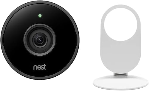 Google Nest Cam Indoor A0005 (1 generación) - Cámara con cable de 1080p solo - Unidad de repuesto - Embalaje a granel - Funciona con la aplicación