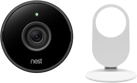 Google Nest Cam Indoor A0005 1st Gen 1080p Wired Camera Only Replacement Unit Bulk Packaging Works with Nest App Home, Includes Stand Only