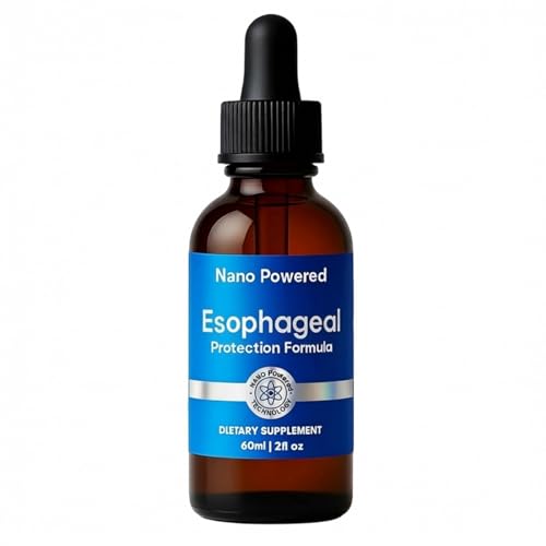 LANZF Nano Powered Esophageal Drops Non-GMO Ingredients Free from Gluten and Soy. Vegan-Friendly 2 fl. oz. (60ml)