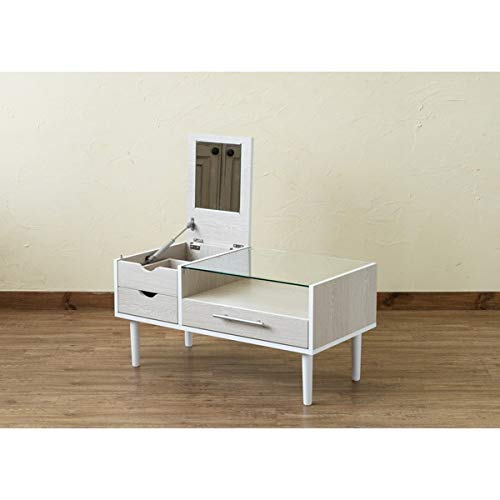 Altona テーブルドレッサー WH ナチュラル　便利 Amazon｜Altonaテーブルドレッサー ホワイト（WH）【代引不可