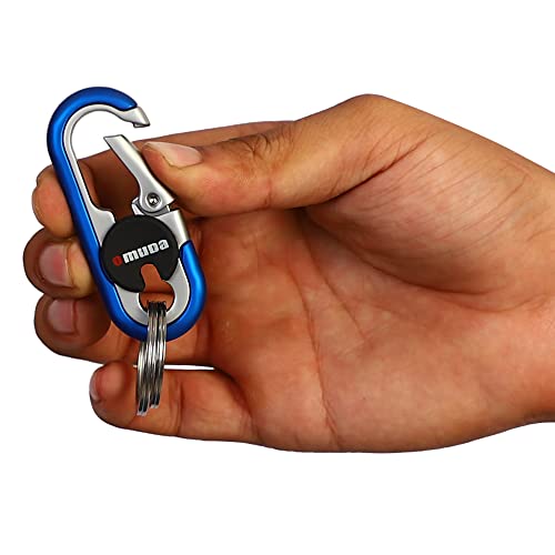 Image of Techpro Stainless Steel Keychain Heavy Duty Car Keychain for Men and Women