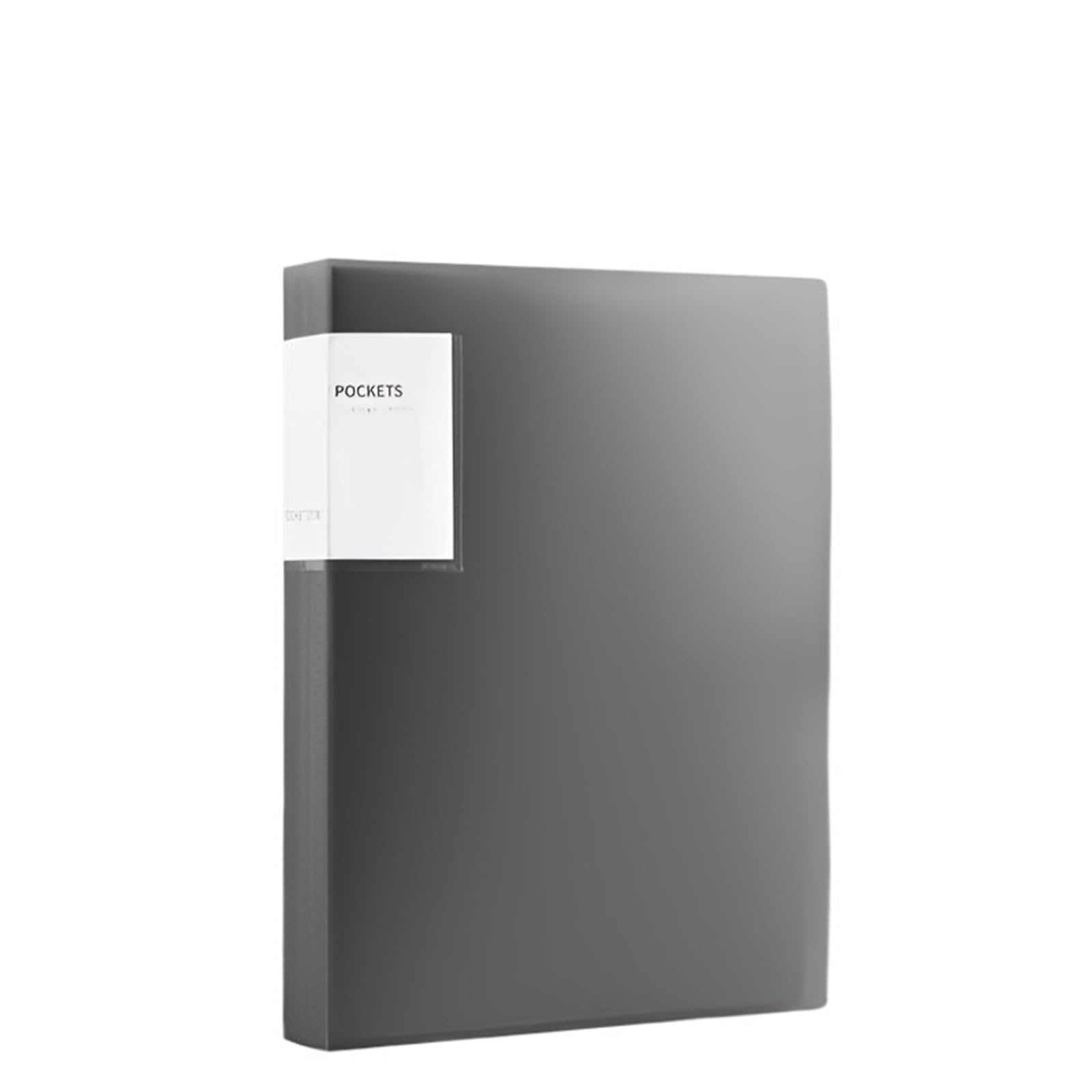 Carpeta portafolios con fundas de plástico, carpeta bolsillo protectores hojas transparentes, libro 60 páginas, 2 uds Para Portafolio