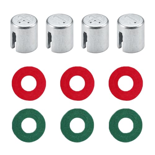 smilfuy 2 Pair Battery Post Shims, Lead Anode Cathode Sleeves