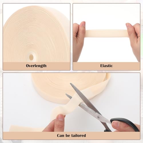 32.8 Yards Ballet Elastic Pointe Shoe Satin Roll Stretch Ribbon Minimalist Ballet Strap for Women Accessories3