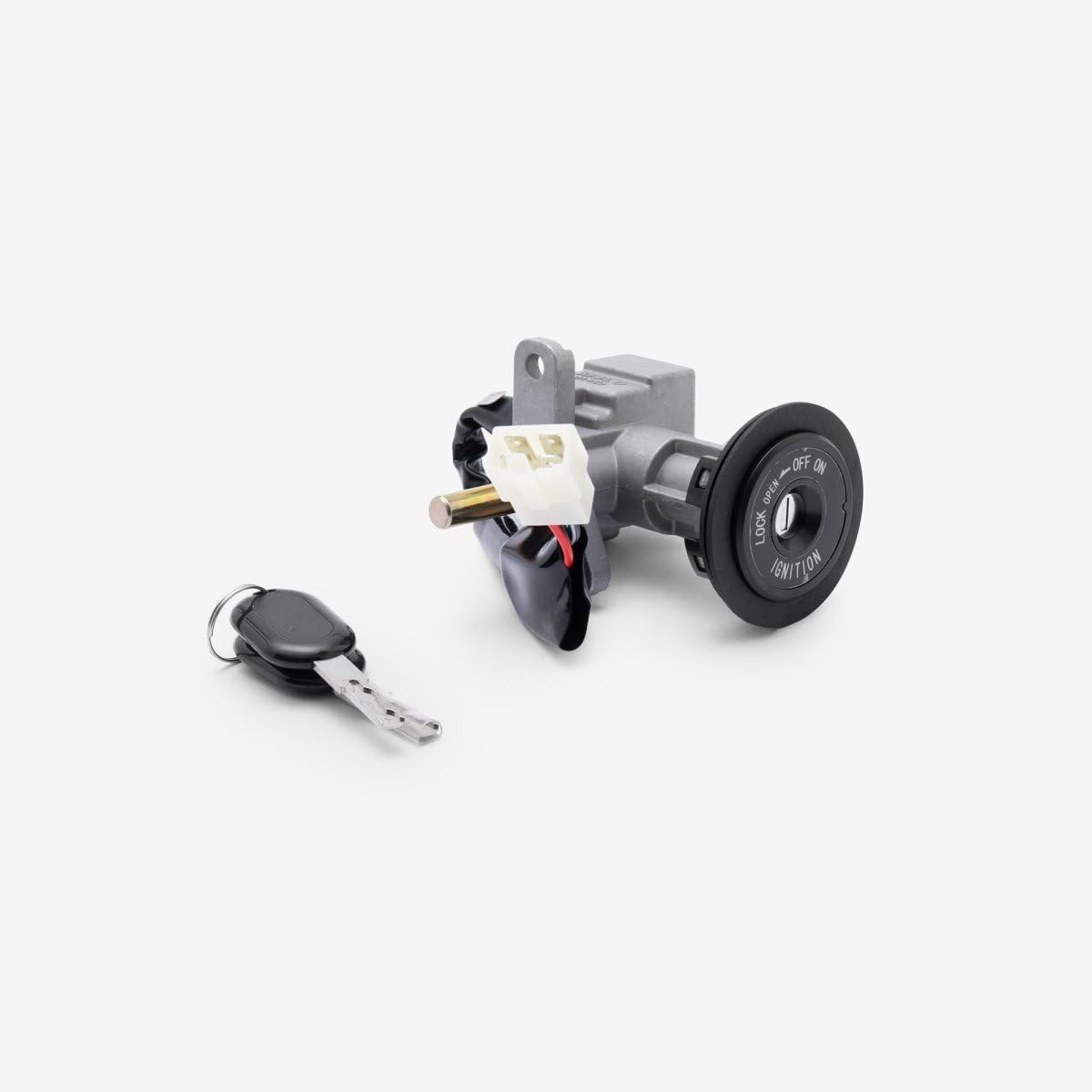 Lock Set Durable Centre Console Ignition Key Switch Black Scooter LCKST193 Unit