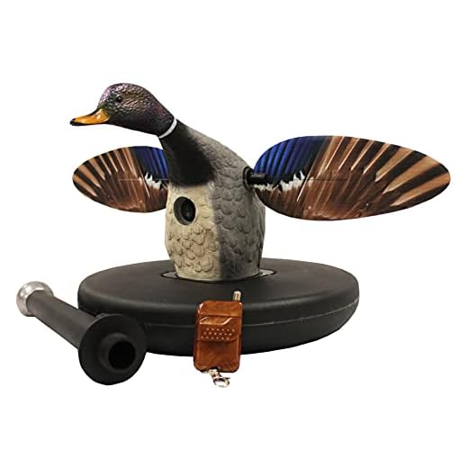 MOJO Elite Series Floater Spinning Wing Duck Decoy for Duck Hunting, Mallard Drake