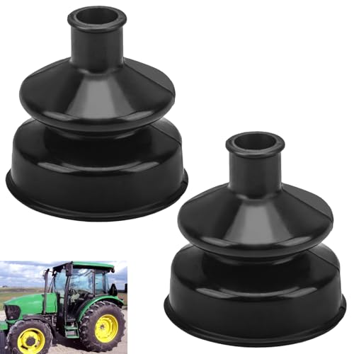EddTorq 2 Pack SU293622 Equipment Boot Compatible with Jo-hn Deere 50, 51, 52, 53, 54, 55, 56 Series, fits 5055E, 5100E, 5225, 5303, 5425N, 5525, 5625 Models, SU293622 Shift Lever Boot