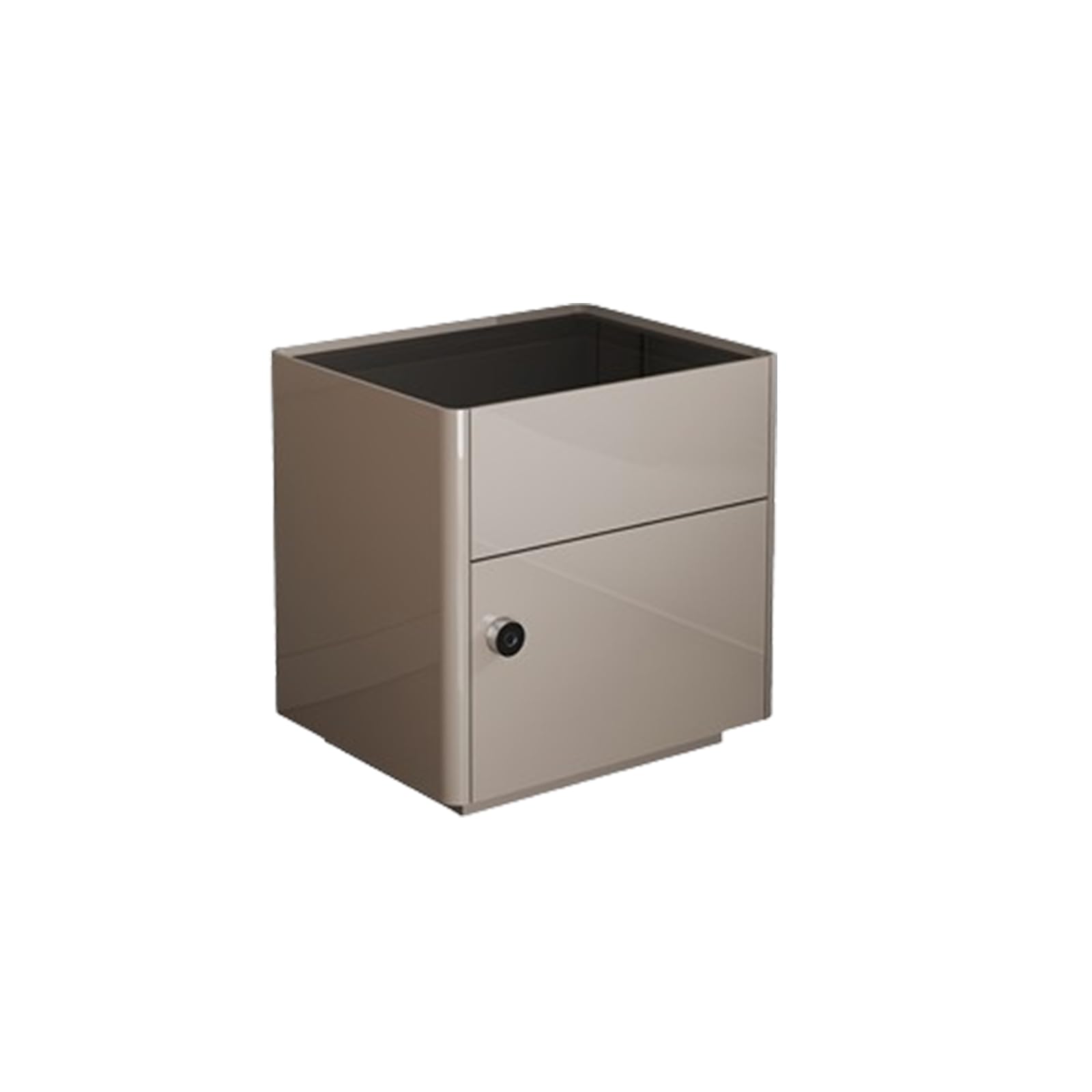 Smart Safe Desk Electronic Cash Box Fingerprint Safe Ideal for Home Office Hotel Cash Use Storage 19 6in