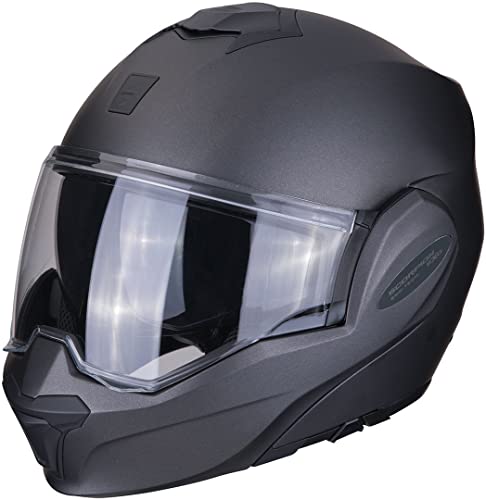 Casque moto Scorpion Exo Tech Solid XL : fini la buée et le manque de place pour vos lunettes