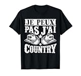 Plongez dans l’univers du Far West avec une touche d’humour ! « Je peux pas, j’ai country » l’excuse parfaite pour ceux qui préfèrent le rythme des bottes aux rendez-vous du quotidien . Un clin d’œil amusant aux passionnés de danse en ligne,