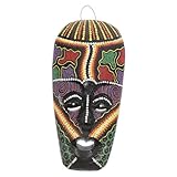 masque africain en bois d'ebene Ornement de masque mural - ajoute de et à n'importe quelle pièce, créant un sujet de conversation pour , masque tribal