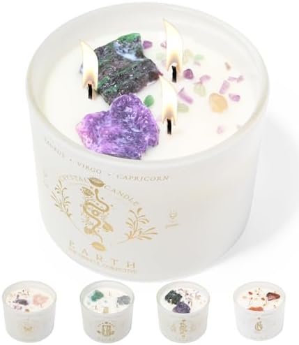 Jill & Ally - Boss Babe Crystal Manifestation Candle main image 0