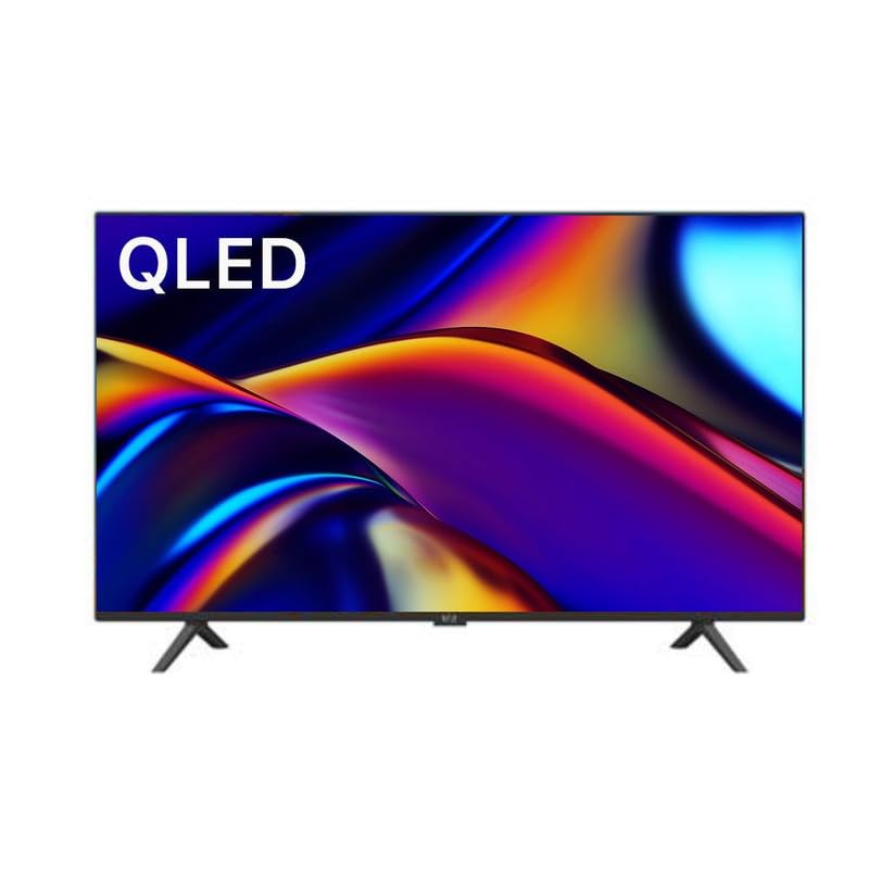 Image of VISE 108 cm (43 inches) 4K Ultra HD Smart QLED TV with Voice Assistant and Built in Wi-Fi VS43QWA2B (2023 Model Edition)