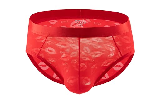 Image of PANTEASY Menswear Lips Designed Frenchie Brief- Dailywear, Soft & Comfortable