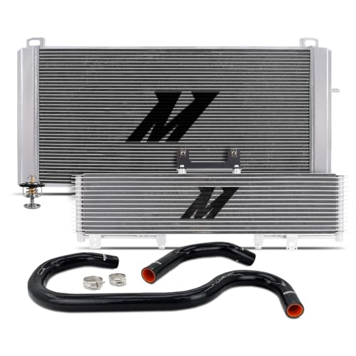 Mishimoto MMB-GMT-001 Radiator & Intercooler Essentials Bundle, Compatible with Chevrolet Silverado, 1999-2006