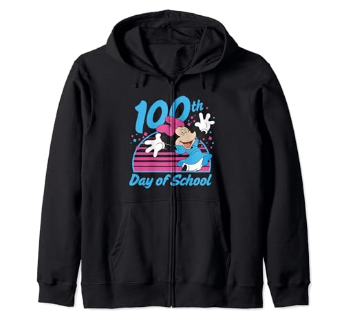 Sweat à capuche Minnie Mouse Disney pour le 100ème jour d'école
