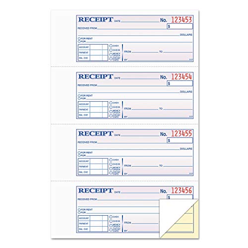 Carnet de reçus autocopiant Tops évite la perte de preuves d'achat