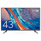 Cello C4320DVB 43 inch LED TV with Freeview & Satellite, Easy Setup Mains Only, Non-Smart, USB Record from Live TV, Frameless Style Made in the UK