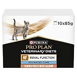 PRO PLAN VETERINARY DIETS Advanced Care NF Renal Wet Cat Food 10x85g (Pack of 4)