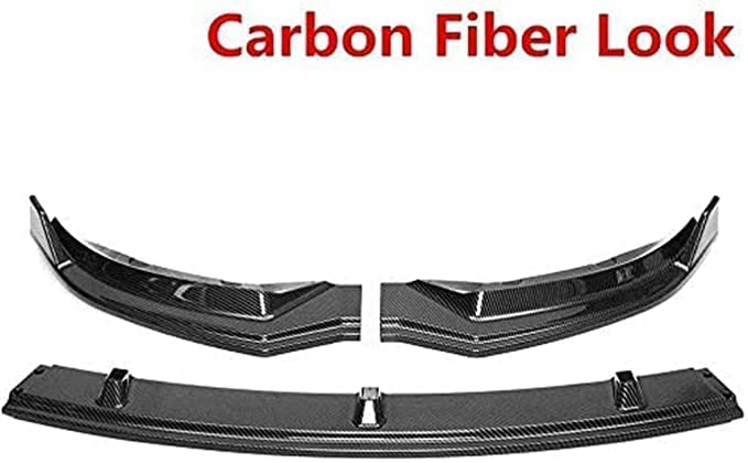 Diffuseur extérieur de voiture pour Tesla Model 3 lèvre de pare-chocs finition premium