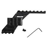 Montura Pistola táctica Universal | Polimero con Quad 7/8' Weaver & Picatinny Rail para 4 Accesorios