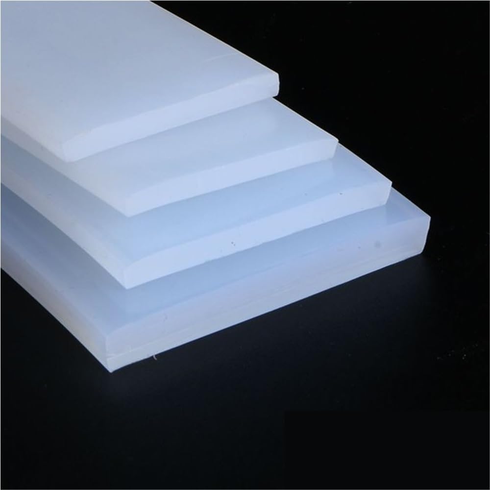 Junta de sellado de silicona Tira de cordón con cabeza cuadrada, antienvejecimiento, junta industrial gel sílice transparente, 5 m, 1, 2 y 3(30MM*3MM*3.0M)