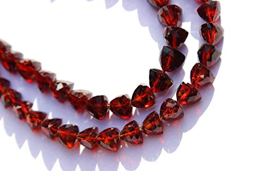 Grenat naturel trillion AA+ perles haut de gamme pour création bijoux